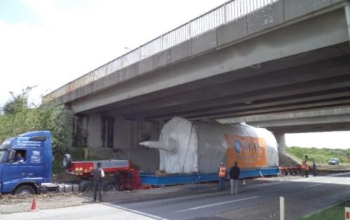 MTS Logistics Deliver Huge Boiler from Belgium to Turkey