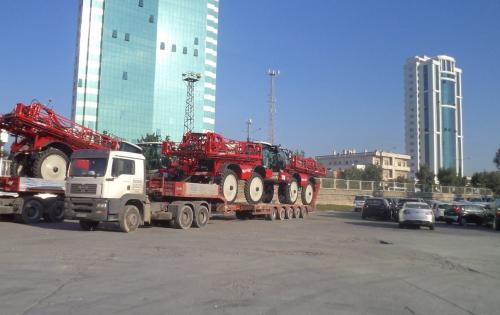 MTS Logistics Transport Agricultural Machinery from Belgium to Turkey