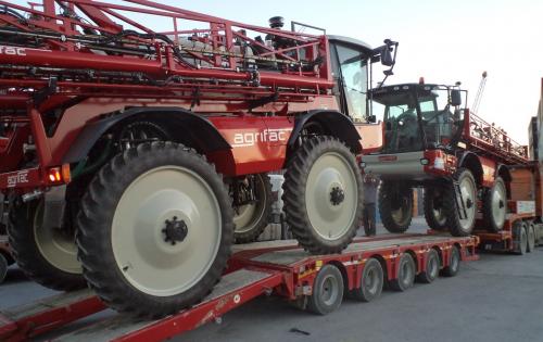 MTS Logistics Transport Agricultural Machinery from Belgium to Turkey