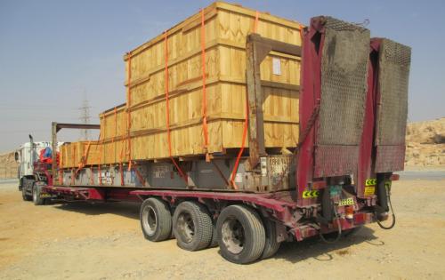 Syon Handle Transport of Boiler for Huge Factory in the UAE