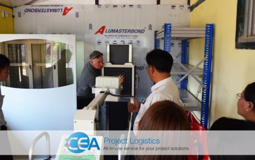 CEA Myanmar Deliver Important X-Ray Machines