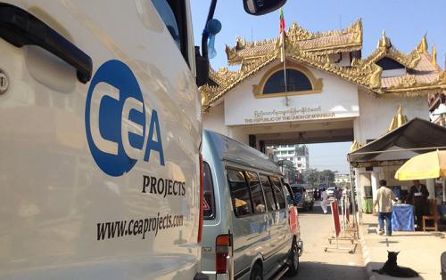 Myanmar Cross Border Transportation from CEA Project Logistics