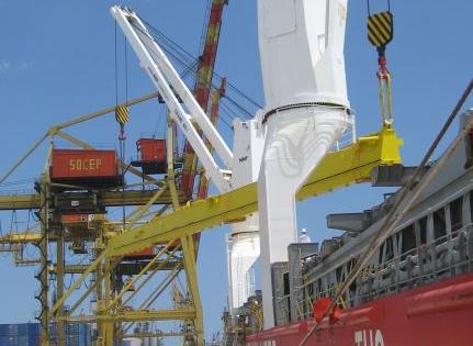 Veslam Shipping lead the Constructions of STS PACECO Crane in Constanta Port