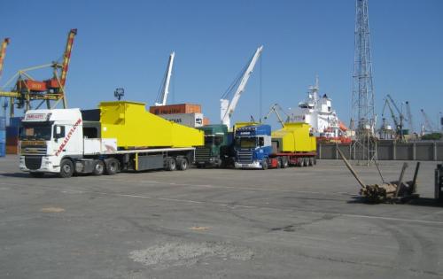 Veslam Shipping lead the Constructions of STS PACECO Crane in Constanta Port