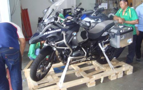 JS World Freight Distributor Assists in BMW Motorbike Trip to South Korea