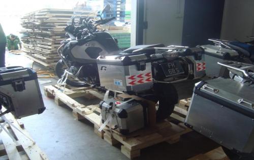 JS World Freight Distributor Assists in BMW Motorbike Trip to South Korea