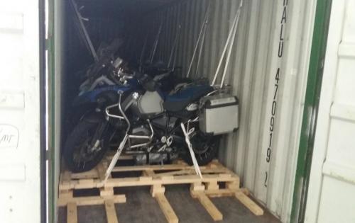 JS World Freight Distributor Assists in BMW Motorbike Trip to South Korea