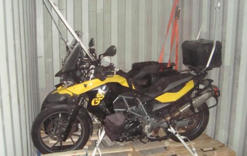 JS World Freight Distributor Assists in BMW Motorbike Trip to South Korea