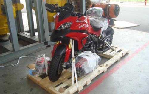 JS World Freight Distributor with Air Transport of Motorbikes to Kazakhstan