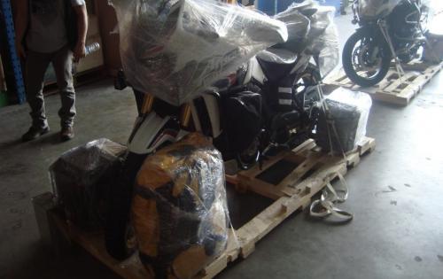 JS World Freight Distributor with Air Transport of Motorbikes to Kazakhstan