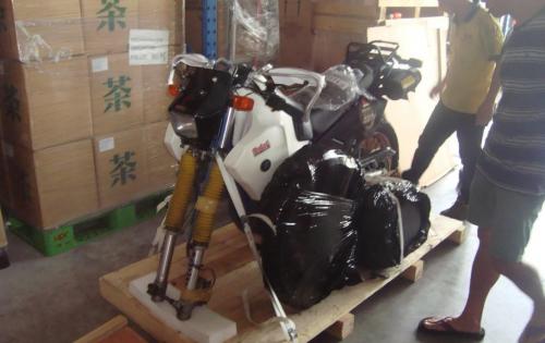 JS World Freight Distributor with Air Transport of Motorbikes to Kazakhstan