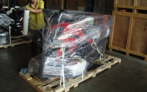 JS World Freight Distributor with Air Transport of Motorbikes to Kazakhstan