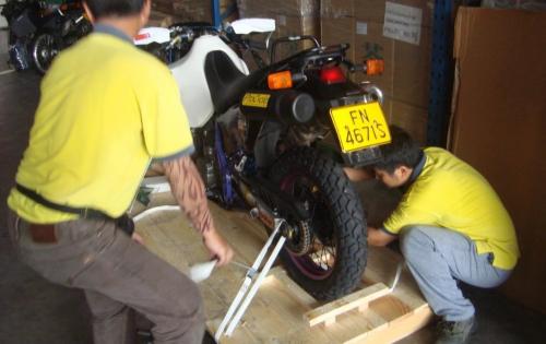 JS World Freight Distributor with Air Transport of Motorbikes to Kazakhstan