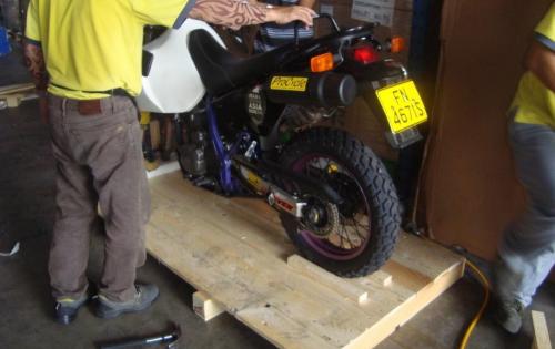 JS World Freight Distributor with Air Transport of Motorbikes to Kazakhstan