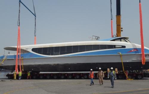 WSS UAE Project Team Handles Passenger Ferry Boats in Dubai