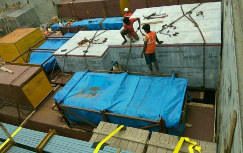 LCL Logistix with Breakbulk Shipment from Chennai to Dakar