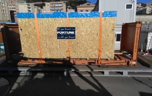 Fortune International Transport with Shipment of Turbine & Machinery to India