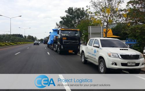 CEA Project Logistics with Specialised Transport of Helicopters