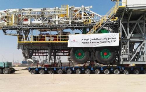 Khimji Ramdas Provide Specialised Freight Management Solutions for Rig Move