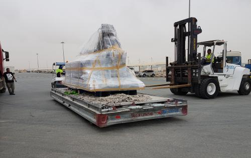 Lintas Handle Transport of Aircraft Landing Gears to the UK