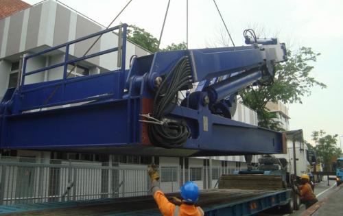 JS World Freight Handle Cargo for Offshore Project