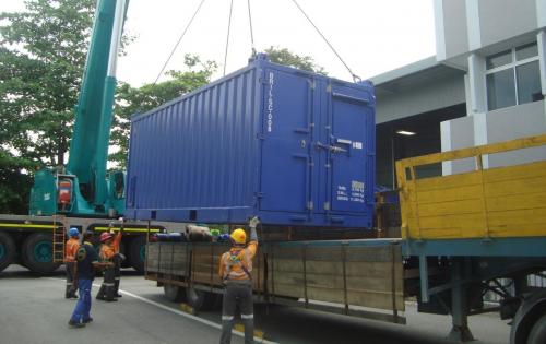 JS World Freight Handle Cargo for Offshore Project