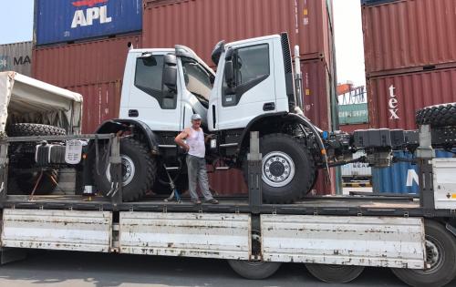 Fortune & BATI with Regular Traffic of Italian Trucks