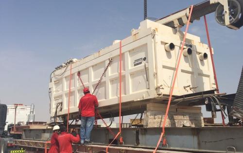 WSS UAE with Return Shipment of Rail Wagon Vacuum System