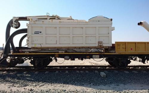 WSS UAE with Return Shipment of Rail Wagon Vacuum System