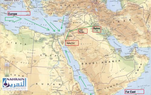 Al Nahrain Report Reopening of Trebil Border Crossing Between Jordan & Iraq