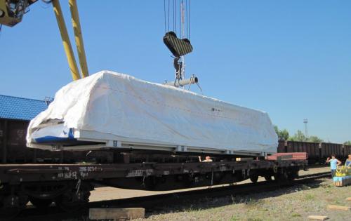 GRUBER Handles Project Shipment to Siberia by Rail