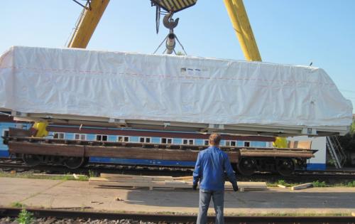 GRUBER Handles Project Shipment to Siberia by Rail