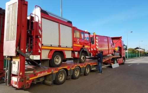 VVM Cargo Transport Fire Engines