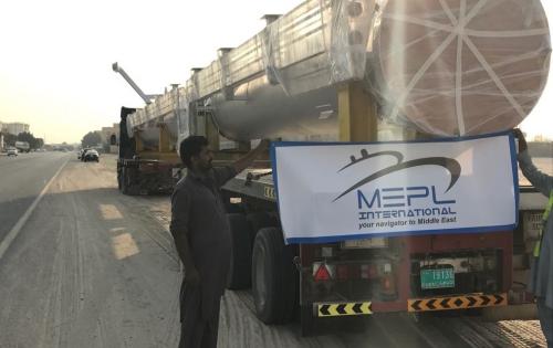 MEPL Specialise in GCC Land & Project Services for Oversized Cargo