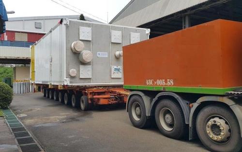 Cuchi Shipping with Transport of Heat Exchanger Cold Boxes