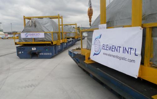 Element Handle 198tns of Machinery Parts with GRUBER