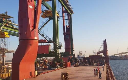 Wilhelmsen Handles 23,400frt of Port Handling Equipment