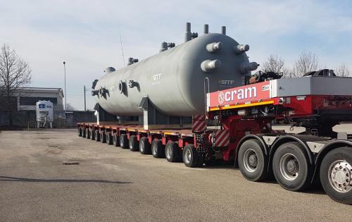 Livo Logistics Executing Multimodal Move of 2 Oversized Heaters