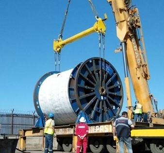 BATI Group Delivers Large FOC Reels for TANAP Project