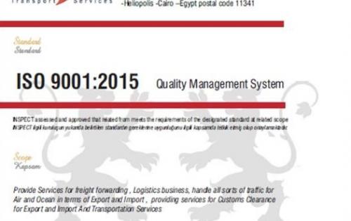 Rockit Transport Services Successfully Obtain ISO 9001 Certification