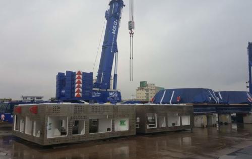 GRUBER in Bremen Handle Heavy Loads from Kehl to Porto Marghera