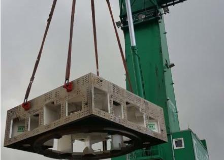 GRUBER in Bremen Handle Heavy Loads from Kehl to Porto Marghera