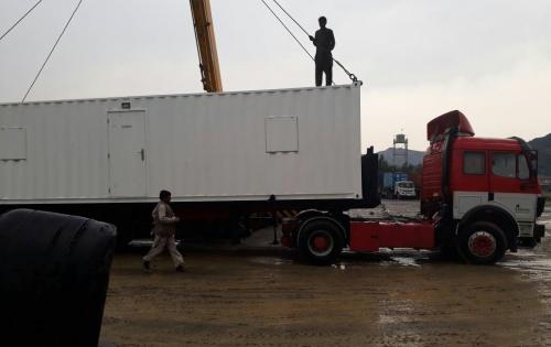 PCIT Deliver Portable Cabins to Kabul