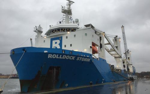 Europe Cargo Arranges the Double Port-Call of MV. Rolldock Storm