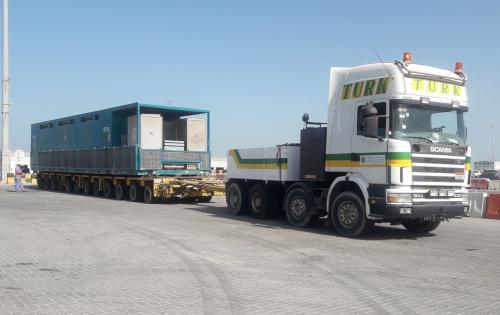 Turk Logistics Execute Transport of Oil Rig Equipment