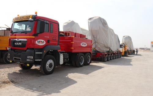 MAMQ Handles Transportation of 3 GenSets in Pakistan