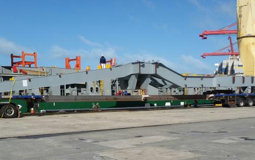 Project Shipping Deliver Long Conveyor Segments in Australia