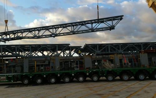 Project Shipping Deliver Long Conveyor Segments in Australia