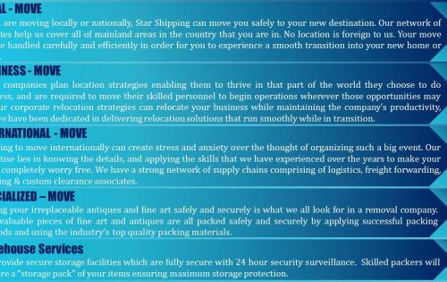 Star Shipping Launch Packing & Moving Services