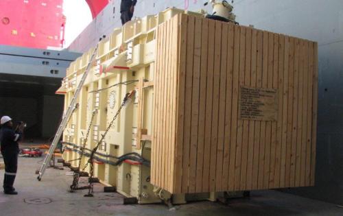 NATCO Complete Shipment of 346tn Transformer